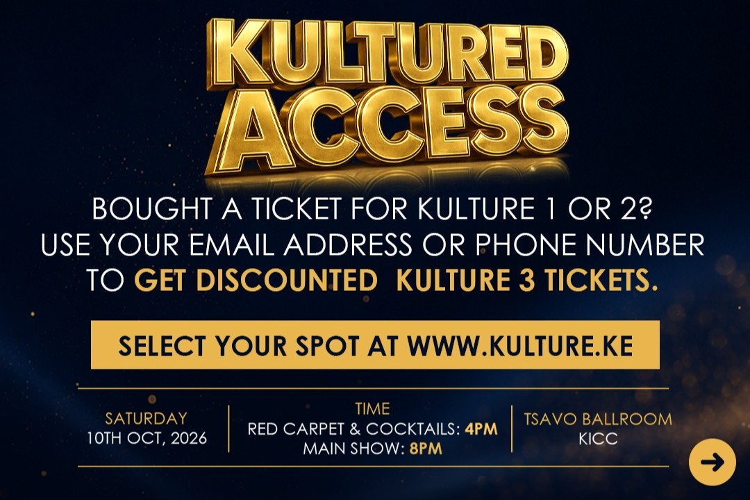 Kultured Access — discounted Kulture 3 tickets for Kulture 1 & 2 ticket holders